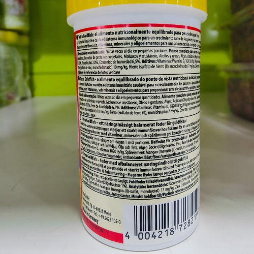 Tetra Goldfish (Flakes) 250 Ml - Premium Fish Food