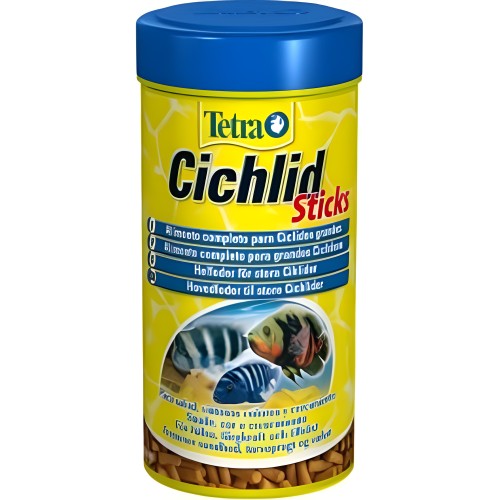 Tetracichild Sticks 250 Ml - Alimento Premium para Cíclidos