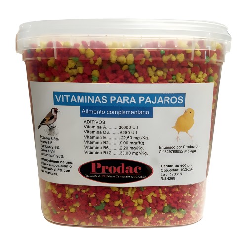 Prodac Bird Vitamins - 3kg