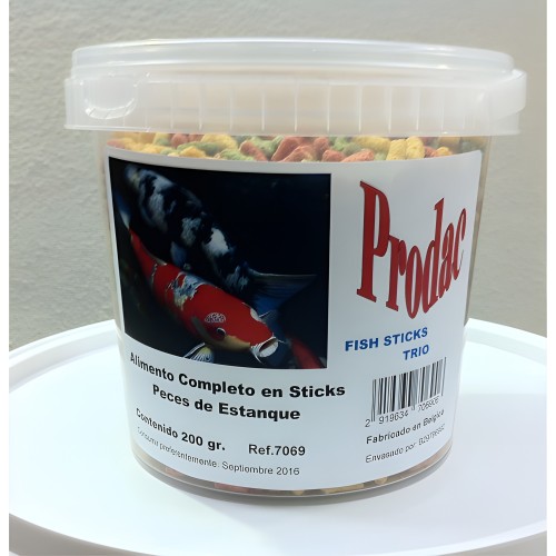 Peces Estanque Sticks 200 Gr. Prodac - Alimento Premium