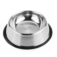 Non-Slip Stainless Steel Dog Bowl 25cm