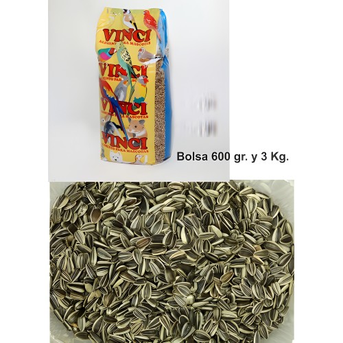 Pipas de Girasol Vinci para Aves - 15 Kg