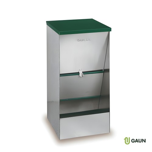 Small Dog Feeder Galvanized Steel