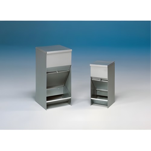 Small Dog Feeder Galvanized Steel