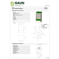 Comedero Mediano para Perros de Gaun