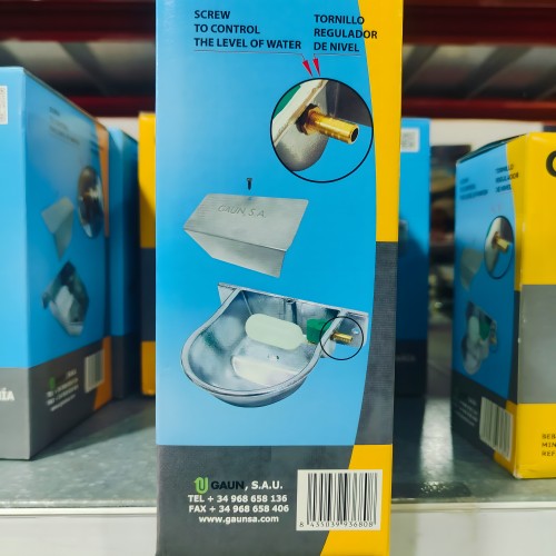 Bebedero Automático de Aluminio para Perros Gaun - Duradero