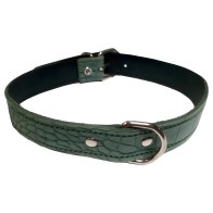 Collar Piel Labrado 15x350 Rojo