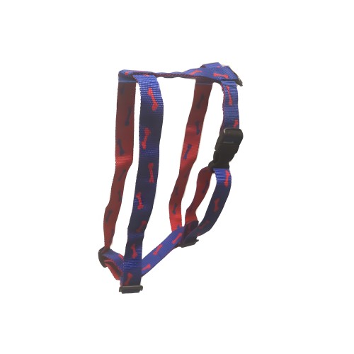 Nylon Harness with Bones 20mm