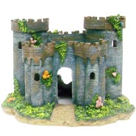 Decoración Acuática Castillo Medieval Francés Penn Plax 19cm