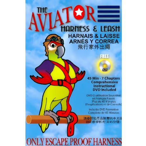 Arnés X-Large Aviator para Loros Sol