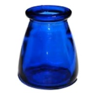Canariz Blue Glass Water Feeder