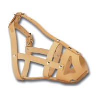 Fixed Leather Muzzle Model B No.3