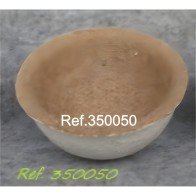 Collar Cuero Liso Natural 40x1.5 cm - VMD