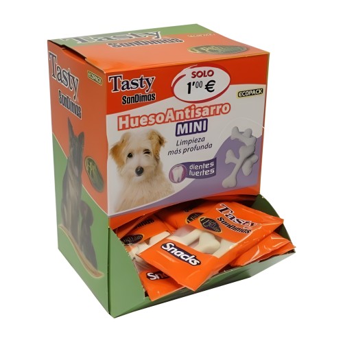 Hueso Antisarro Mini San Dimas - Golosina Saludable para Perros