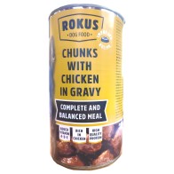 Lata Rokus Pollo - Alimento Húmedo Completo para Perros