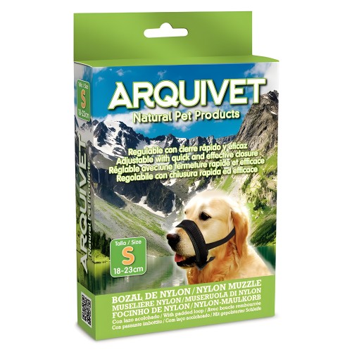 Bozal Nylon Con Lazo Acolchado Nº3 - Cómodo y Seguro para Perros