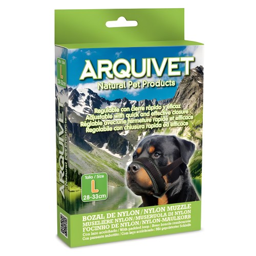 Bozal de Nylon Acolchado para Perros - Arquivet
