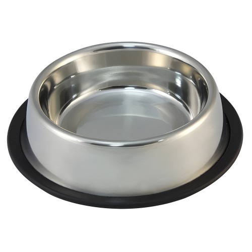 Comedero Acero Inox.antideslizante 20cm. / 0,42lts.