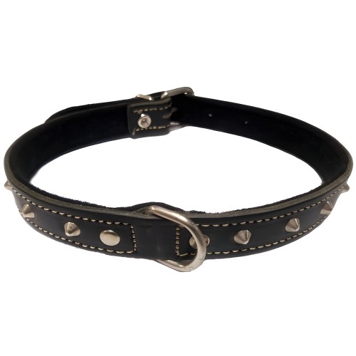 Collar Con Adorno 12x300mm. Marron