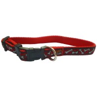 Red Nylon Collar - Durable and Stylish for Your Dog
