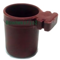 Bizcochera C-1 Y C-2 Marron para Cuidado de Aves