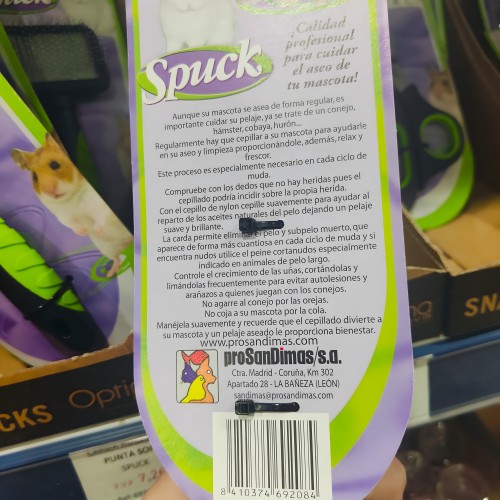 Spayk Nylon Brush for Rodents