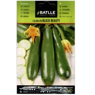Black Beauty Zucchini Seeds - Packet