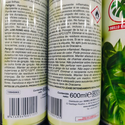 Leaf Shiner Spray 800ml - Batlle