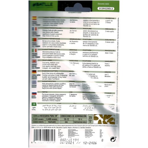 Primor Melon Seeds for Planting