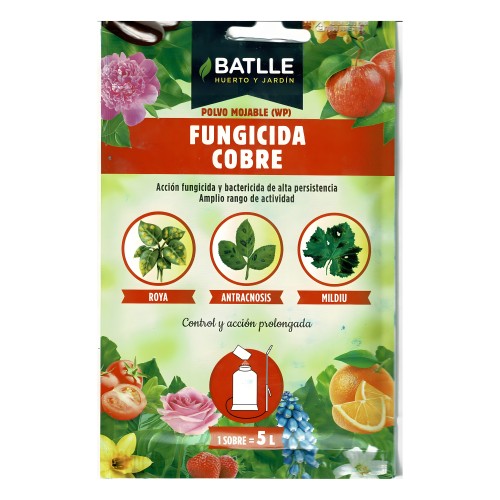 Fungicida Cobre de Batlle - Protección Efectiva para Plantas de 5L