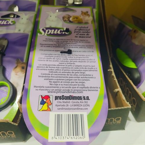 Peine Cortanudos Roedores Spuck - Herramienta de Cuidado Esencial