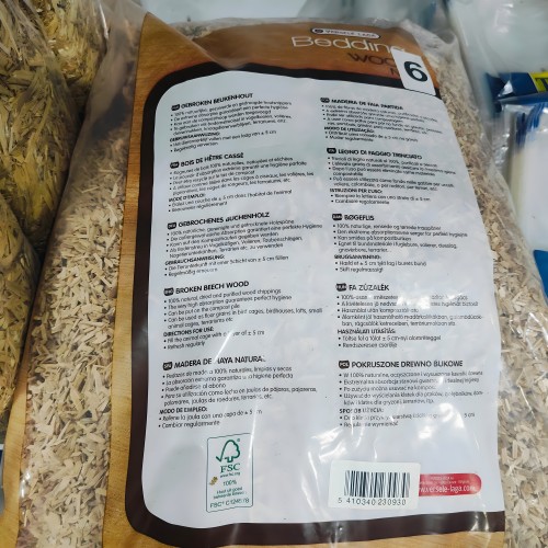 Beech Wood Shavings No. 6 Fine 5kg