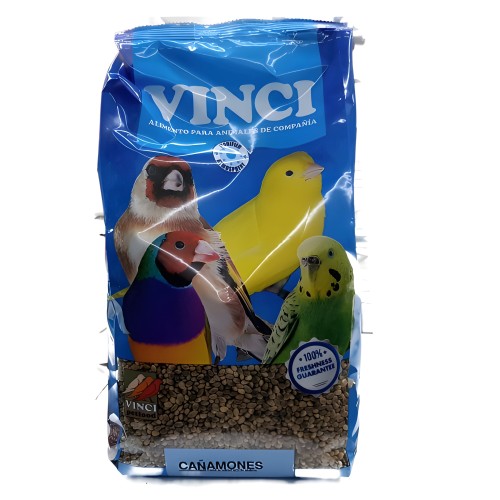 Vinci Hemp Seed 800g - Nutrient-Rich Bird Food