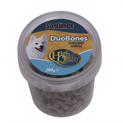 Duobones Cordero y Arroz Bote 200 Gr.