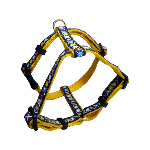 Arnés Diamantes Amarillo