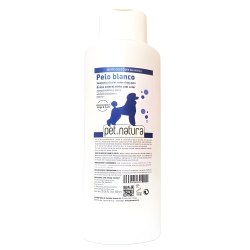Pet Natura White Coat Shampoo 250cc