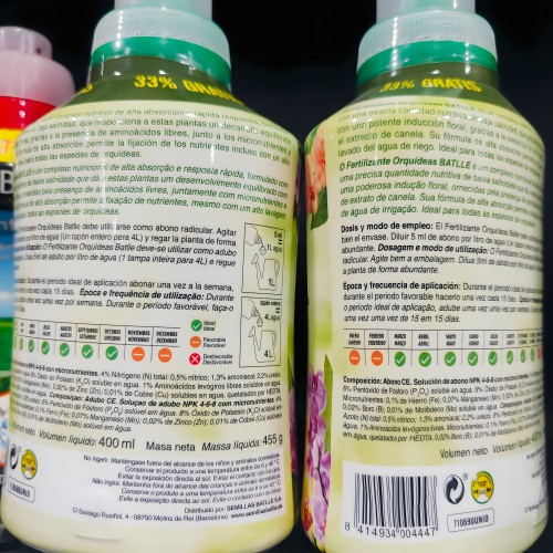 Batlle Orchid Fertilizer 400ml