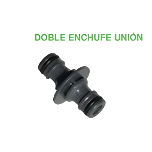 Doble Enchufe Unión Blister - Herramienta Esencial para Jardinería