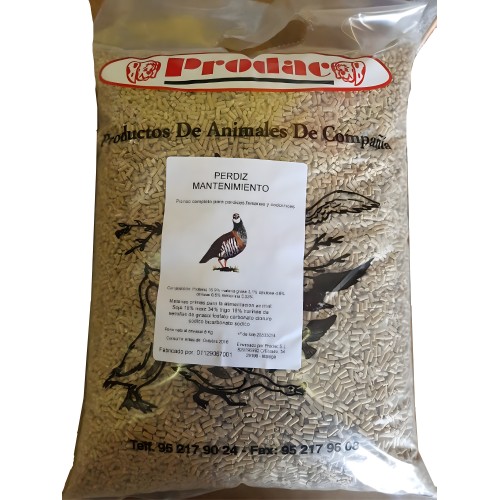 Perdices Mantenimiento 5 Kg.prodac