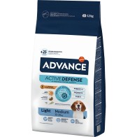 Advance Medium Light 3 Kg - Weight Control Dog Food