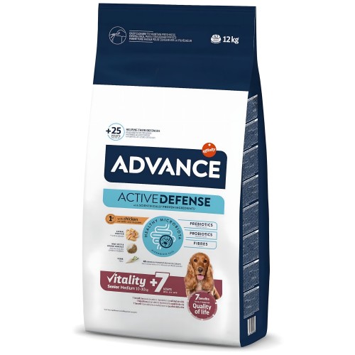 Advance Medium Senior 3 Kg - Comida premium para perros mayores