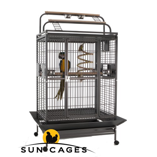 Jaula Hacienda Gym Sun Parrots para Aves Grandes