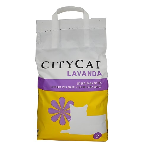 Arena City Cat Perfumada Lavanda