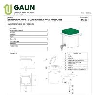 Cama Cuadrada Calaveras 60x55x18cm de Arquivet