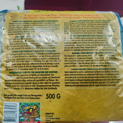 Heno De Manzanilla Y Diente De León Para Roedores - Nutritivo Y Fresco