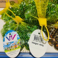 Gemas Decorativas Verdes para Acuarios - 450g