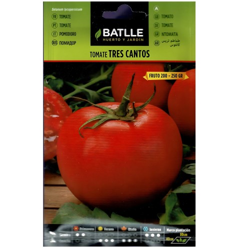 Sobre de Semillas Tomate Tres Cantos - Cultiva Deliciosos Tomates en Casa
