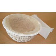 Nido Plastico Con Gancho Forrado Borreguito - Imor