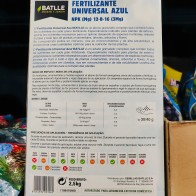 Fertilizante Universal Azul 2,5 Kg. - Nutrición para Plantas