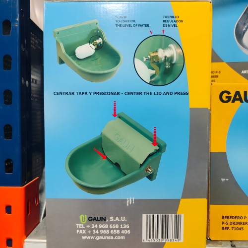 P-6 ABS Horse Waterer with 3.85L Capacity